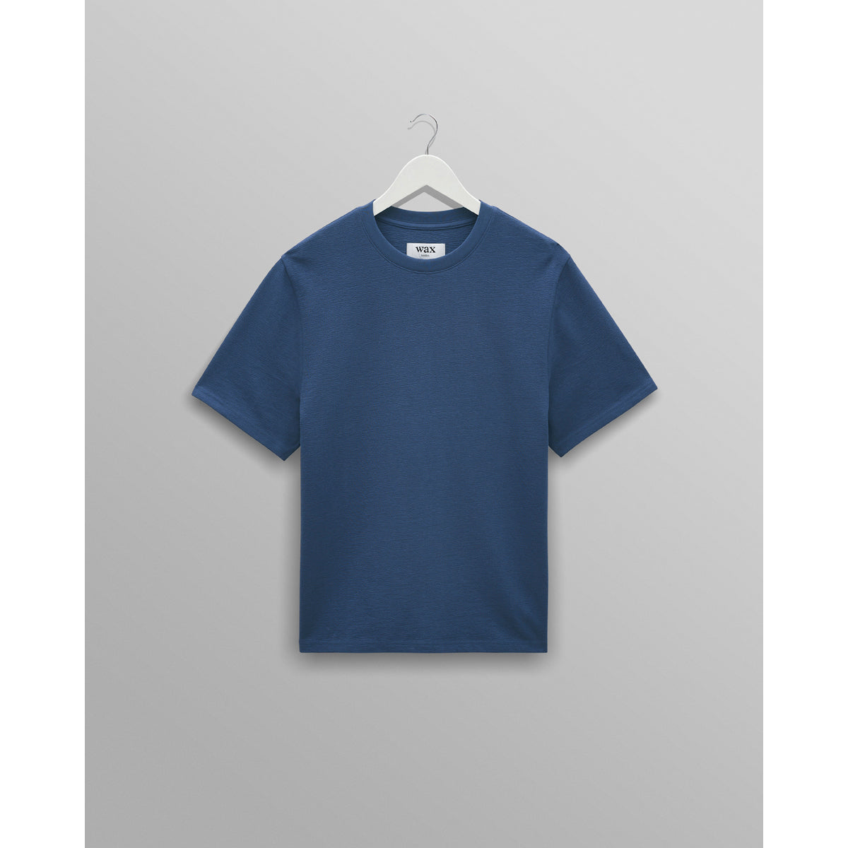 Wax London Dean Short Sleeve Tee - Jolt French Blue FIND ON MODEL PICS!! Men's Tops - Sloane Boutique