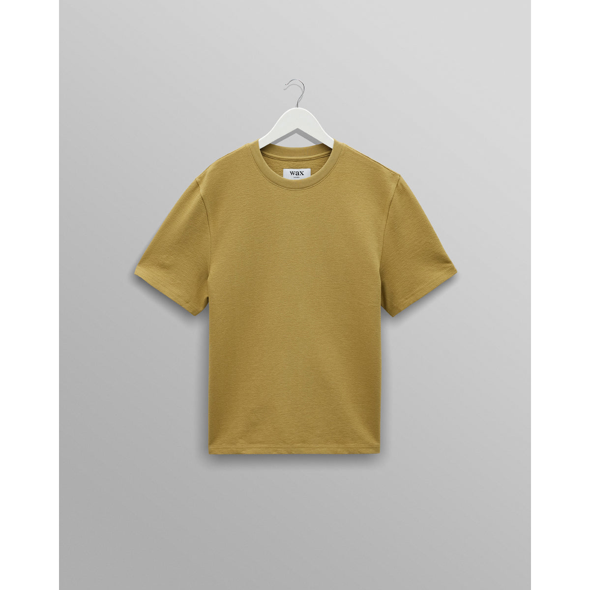 Wax London Dean Short Sleeve Tee - Jolt Lime Khaki Men's Tops - Sloane Boutique