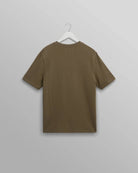Wax London Dean Short Sleeve Tee - Khaki Brown Men's Tops - Sloane Boutique