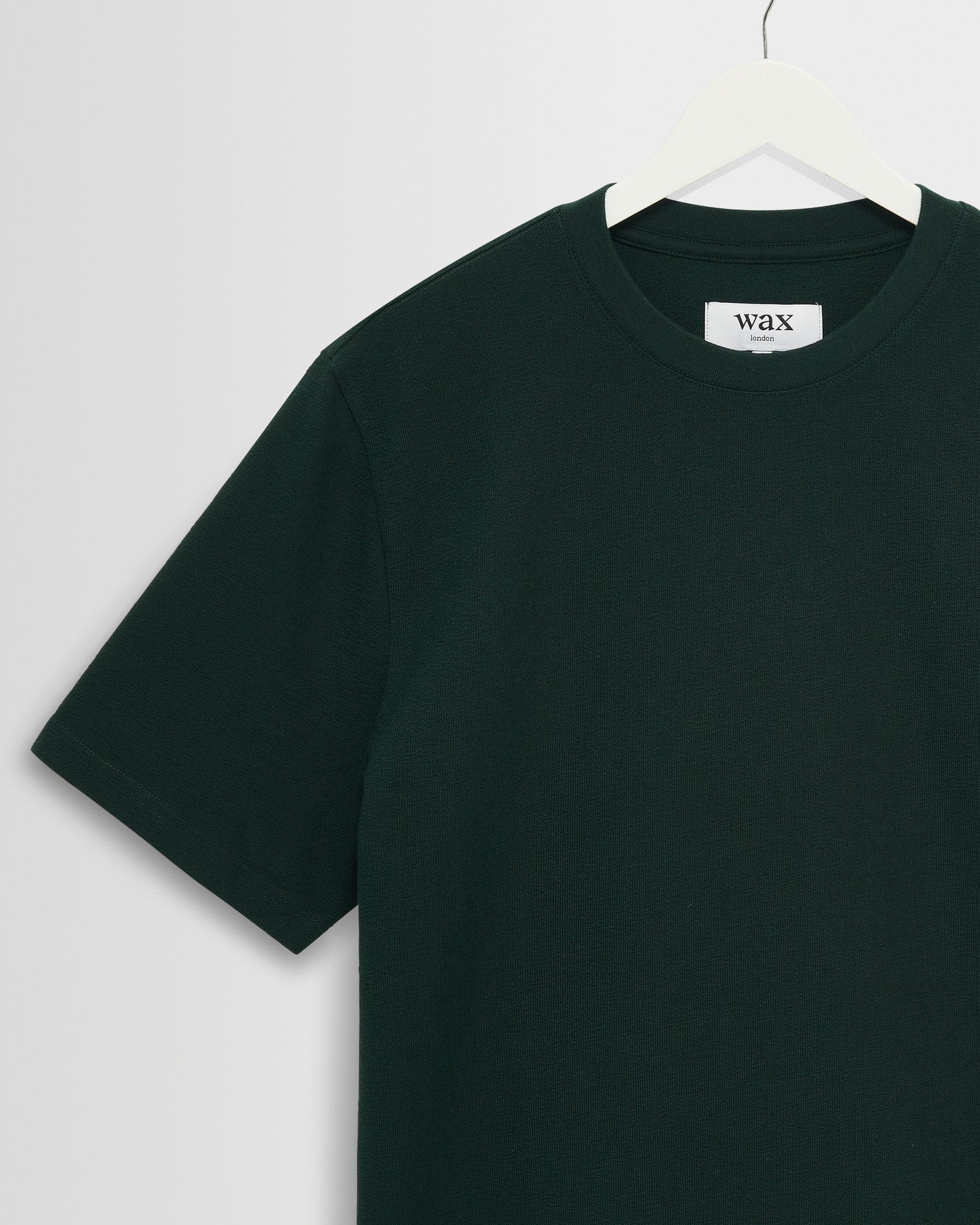 Wax London Dean Tee - Bottle Green Men's Tops - Sloane Boutique