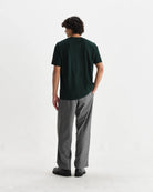 Wax London Dean Tee - Bottle Green Men's Tops - Sloane Boutique