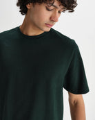 Wax London Dean Tee - Bottle Green Men's Tops - Sloane Boutique