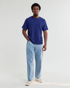 Wax London Dean Tee - Cobalt Men's Tops - Sloane Boutique