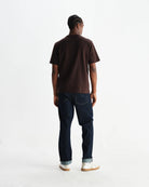 Wax London Dean Tee - Dark Brown Men's Tops - Sloane Boutique