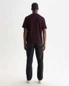 Wax London Dean Tee - Deep Purple Men's Tops - Sloane Boutique