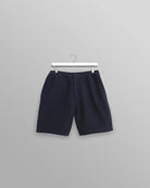 Wax London Kurt Short - Honeycomb Dobby Navy Sale Bottoms - Sloane Boutique
