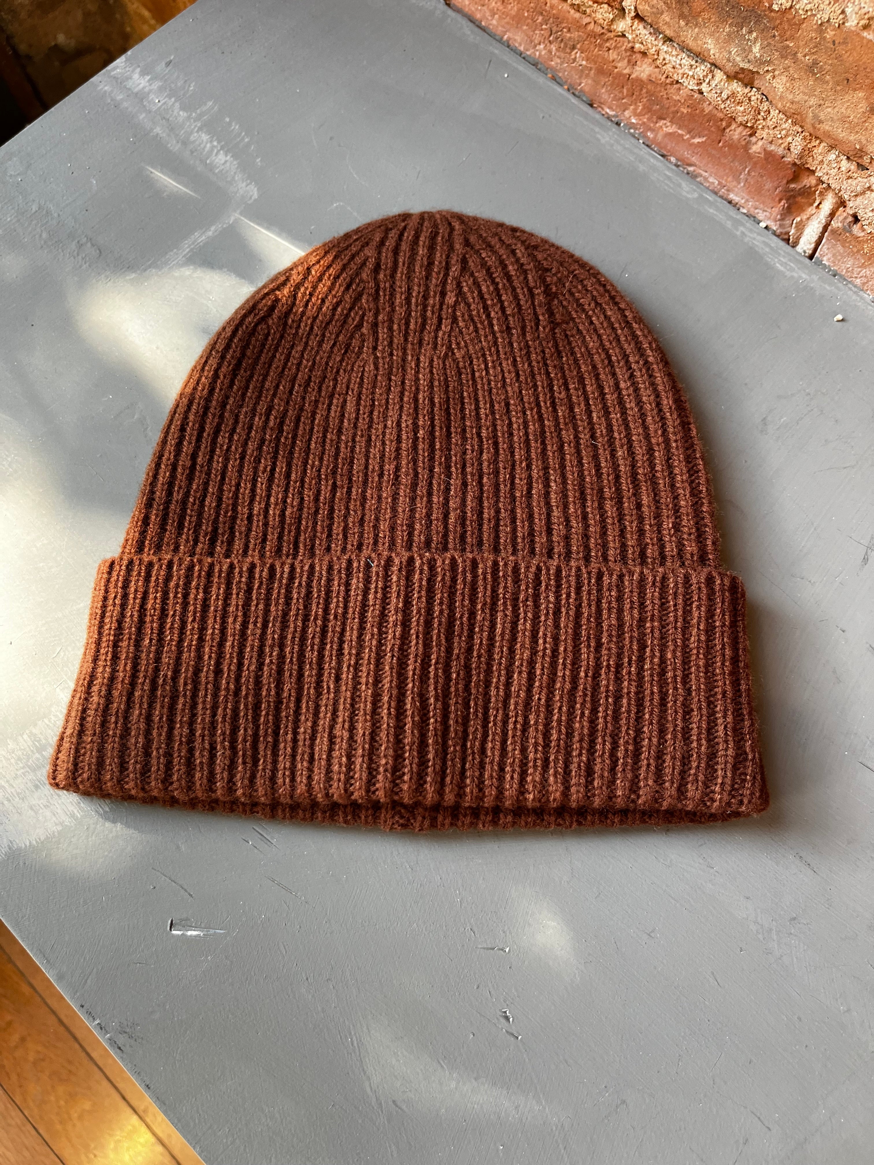 Wax London Men's Brook Beanie - Brown Men's Accessories - Sloane Boutique