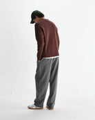 Wax London Men's Carter Open Collar Polo - Brown Men's Tops - Sloane Boutique