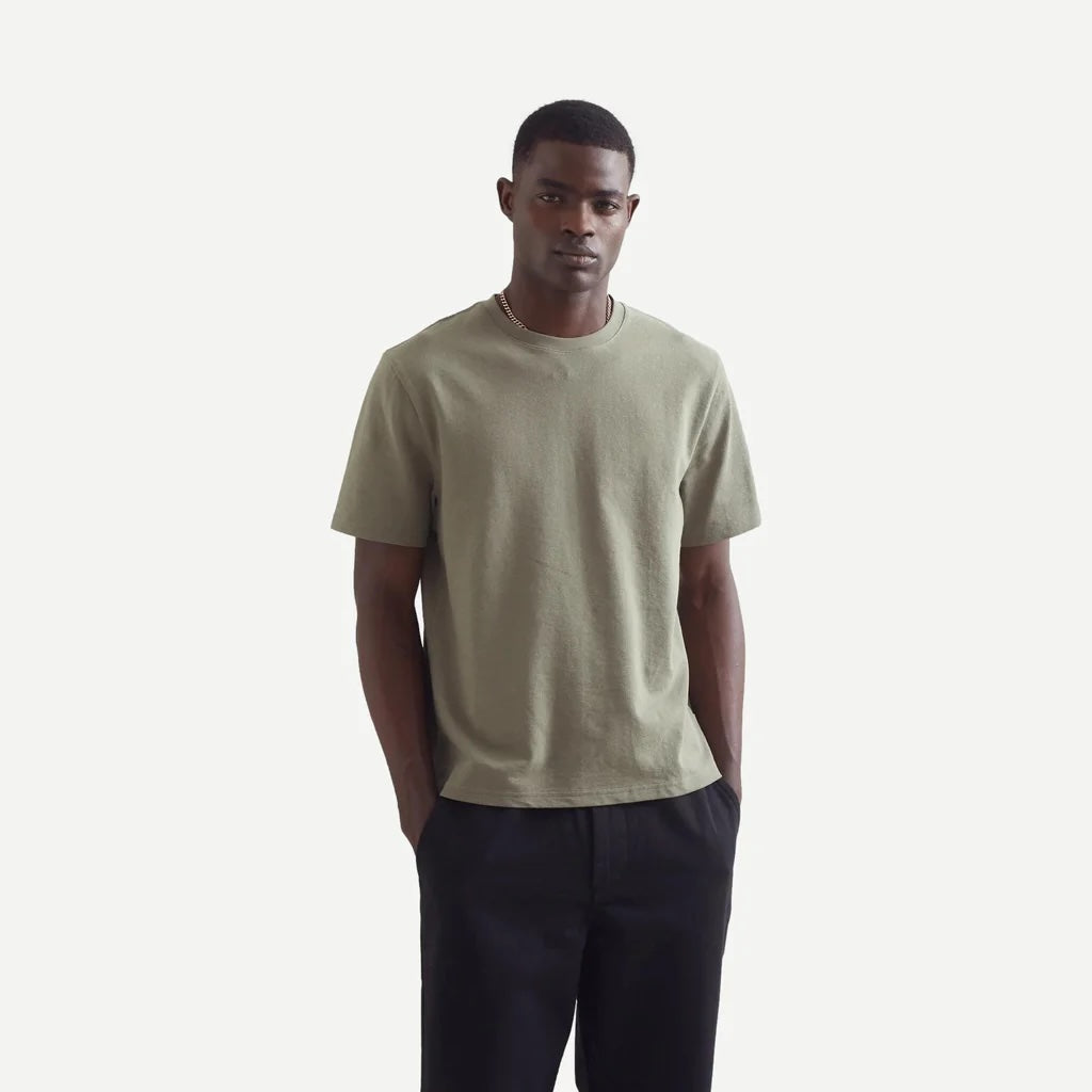 Wax London Men's Dean Short Sleeve Tee - Jolt Green Men's Tops - Sloane Boutique