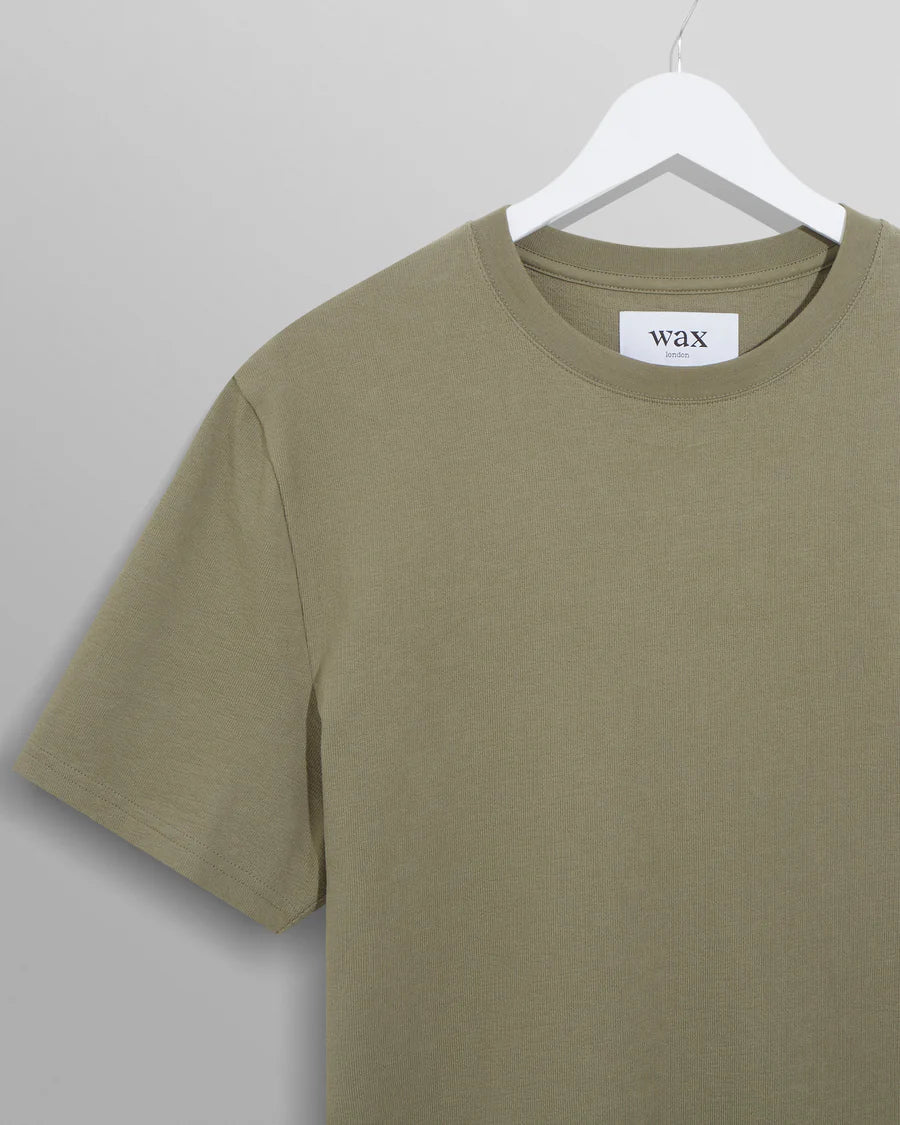 Wax London Men's Dean Short Sleeve Tee - Jolt Green Men's Tops - Sloane Boutique