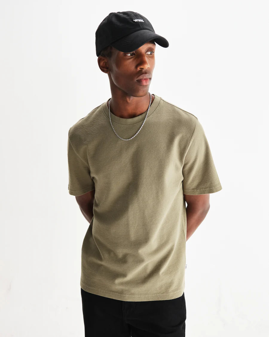 Wax London Men's Dean Short Sleeve Tee - Jolt Green Men's Tops - Sloane Boutique