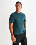 Wax London Men's Dean Short Sleeve Tee - Jolt Teal Men's Tops - Sloane Boutique