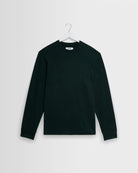 Wax London Men's Hayden Long Sleeve Tee - Dark Green Men's Tops - Sloane Boutique