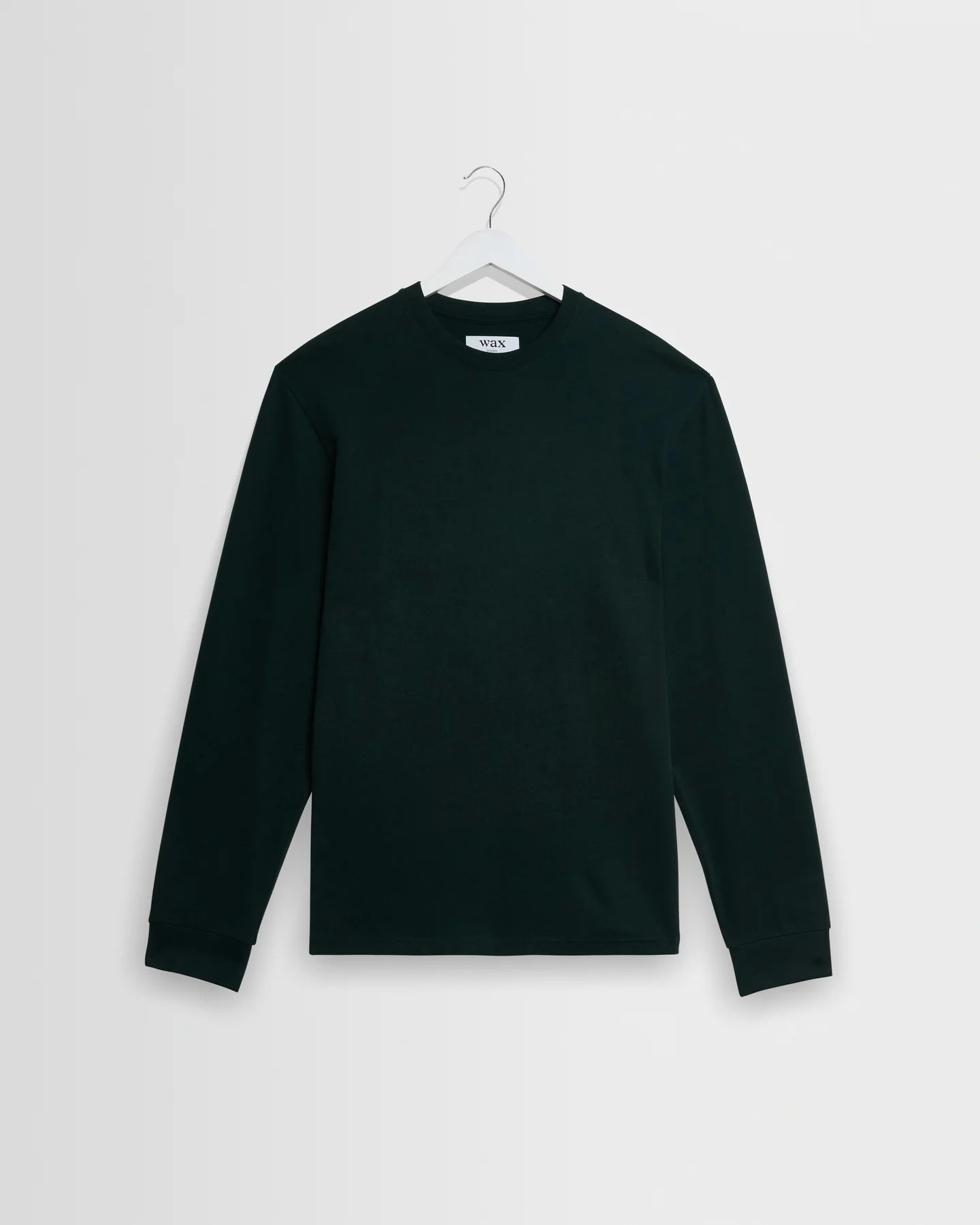 Wax London Men's Hayden Long Sleeve Tee - Dark Green Men's Tops - Sloane Boutique