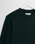 Wax London Men's Hayden Long Sleeve Tee - Dark Green Men's Tops - Sloane Boutique