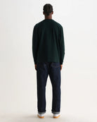 Wax London Men's Hayden Long Sleeve Tee - Dark Green Men's Tops - Sloane Boutique