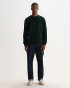 Wax London Men's Hayden Long Sleeve Tee - Dark Green Men's Tops - Sloane Boutique
