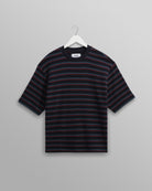 Wax London Men's Milton Short Sleeve Tee - Navy Men's Tops - Sloane Boutique