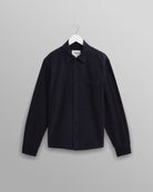 Wax London Men's Shelly Shirt Seersucker Cord - Navy Men's Tops - Sloane Boutique
