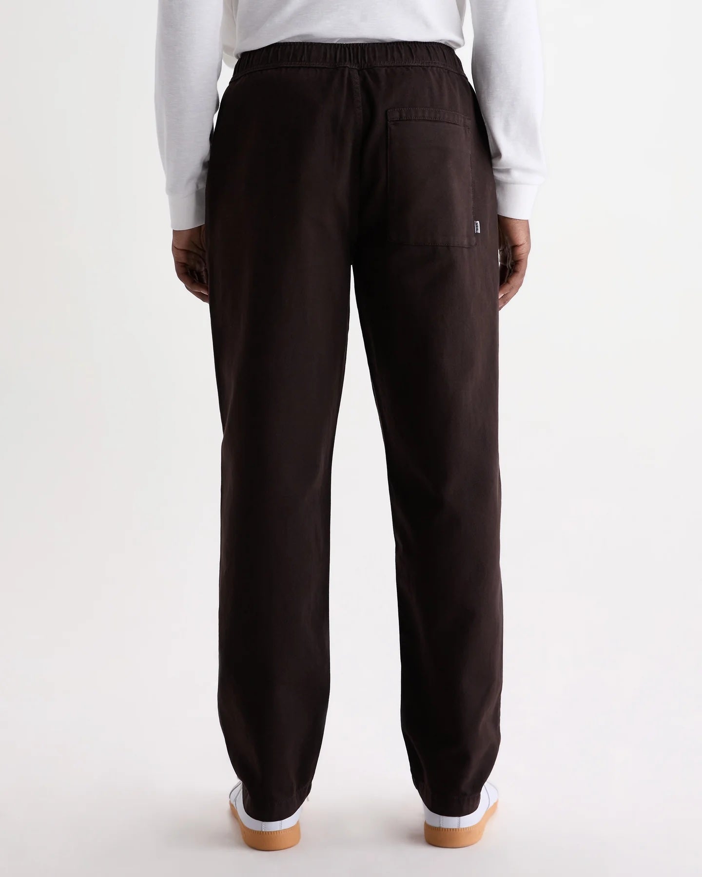 Wax London Organic Cotton Twill Kurt Trouser - Dark Brown Men's Bottoms - Sloane Boutique