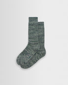 Wax London Sandwell Socks - Ecru/Green Men's Accessories - Sloane Boutique