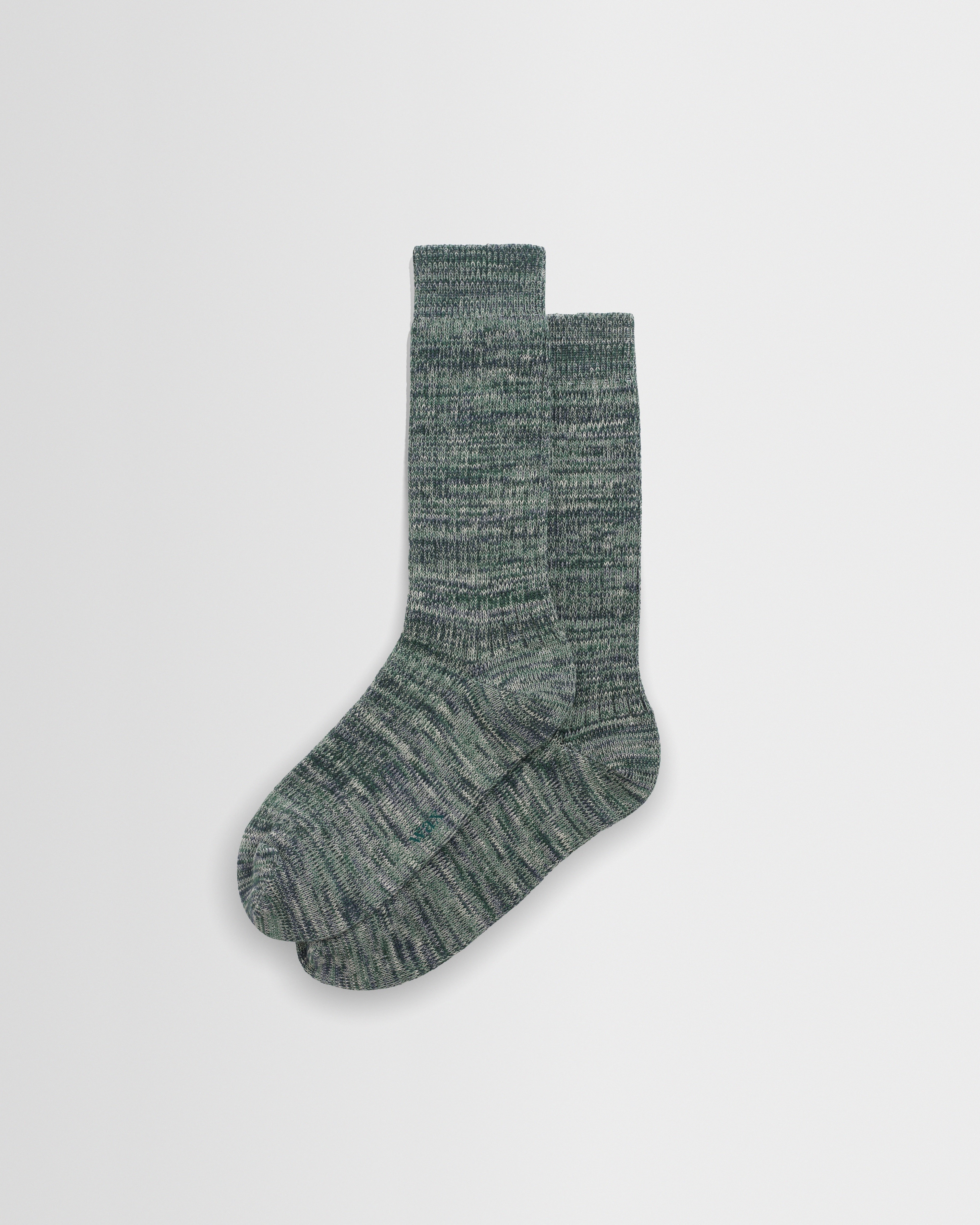 Wax London Sandwell Socks - Ecru/Green Men's Accessories - Sloane Boutique