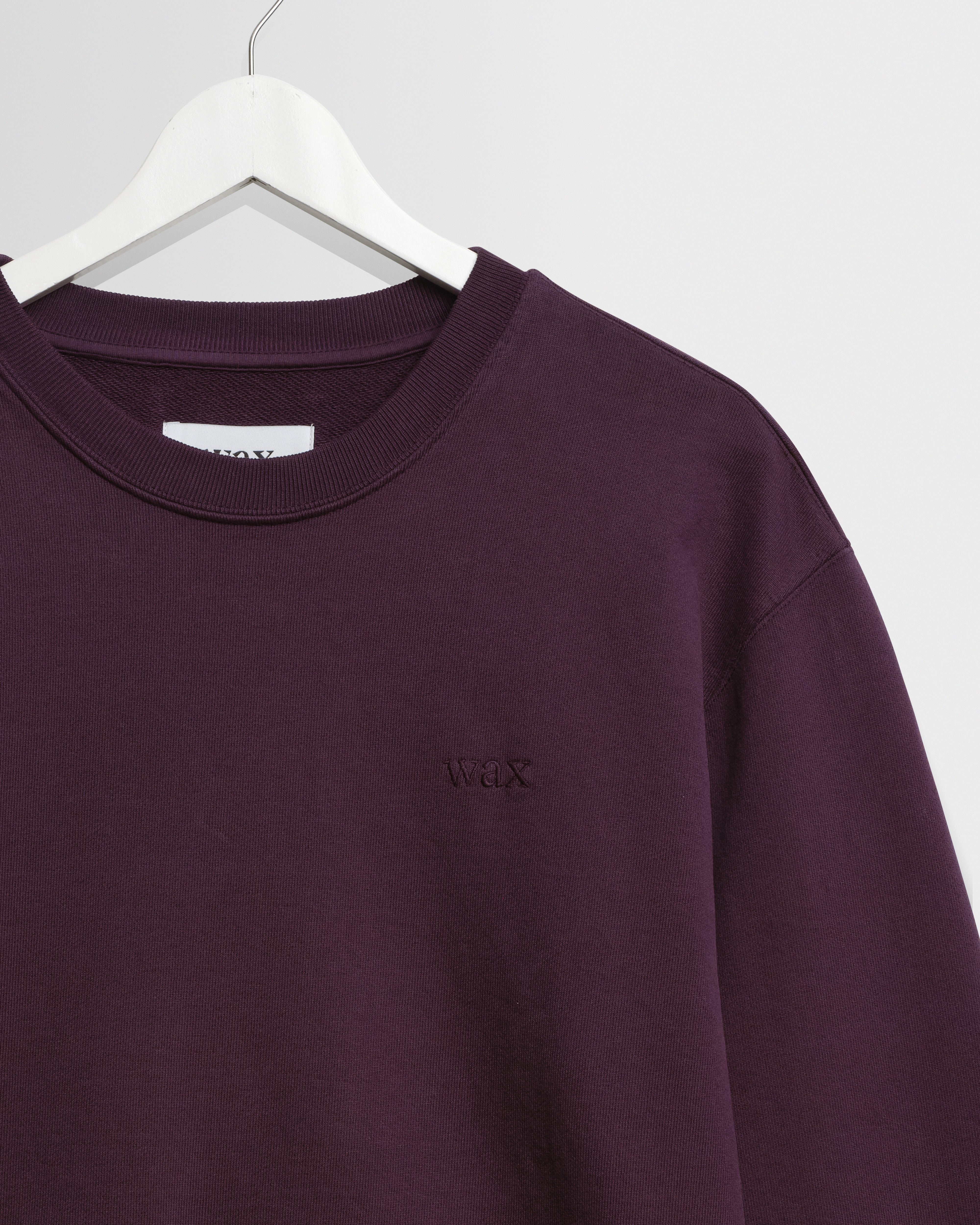 Wax London Sidney Sweatshirt - Washed Purple Men's Tops - Sloane Boutique