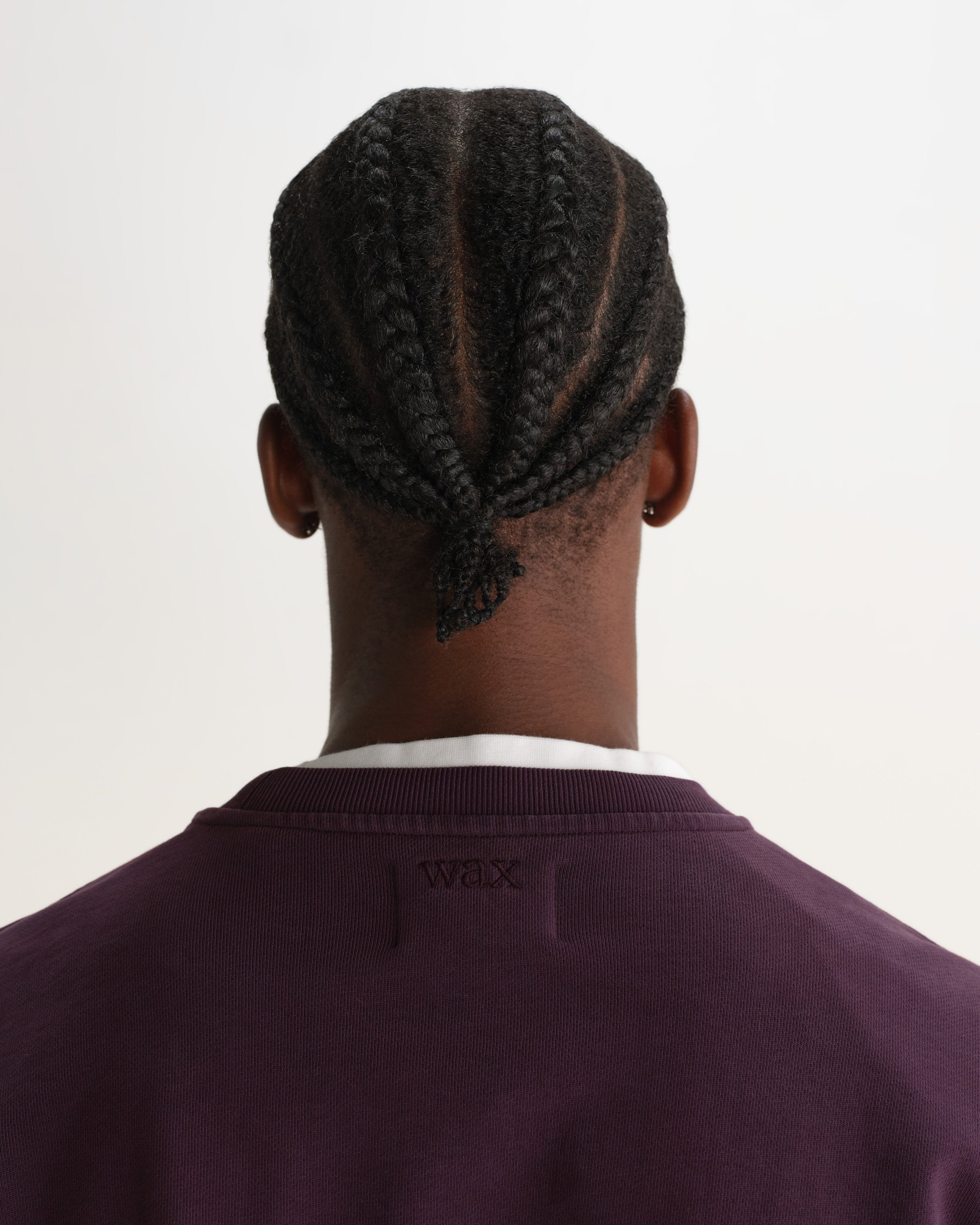 Wax London Sidney Sweatshirt - Washed Purple Men's Tops - Sloane Boutique