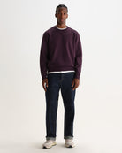 Wax London Sidney Sweatshirt - Washed Purple Men's Tops - Sloane Boutique