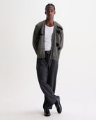 Wax London Walker Cardigan - Grey/Black Men's Tops - Sloane Boutique