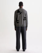 Wax London Walker Cardigan - Grey/Black Men's Tops - Sloane Boutique