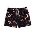 Bather Men’s Patterned Swim Trunks - Black Siren Ocean Men's Bottoms - Sloane Boutique