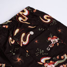 Bather Men’s Patterned Swim Trunks - Black Siren Ocean Men's Bottoms - Sloane Boutique