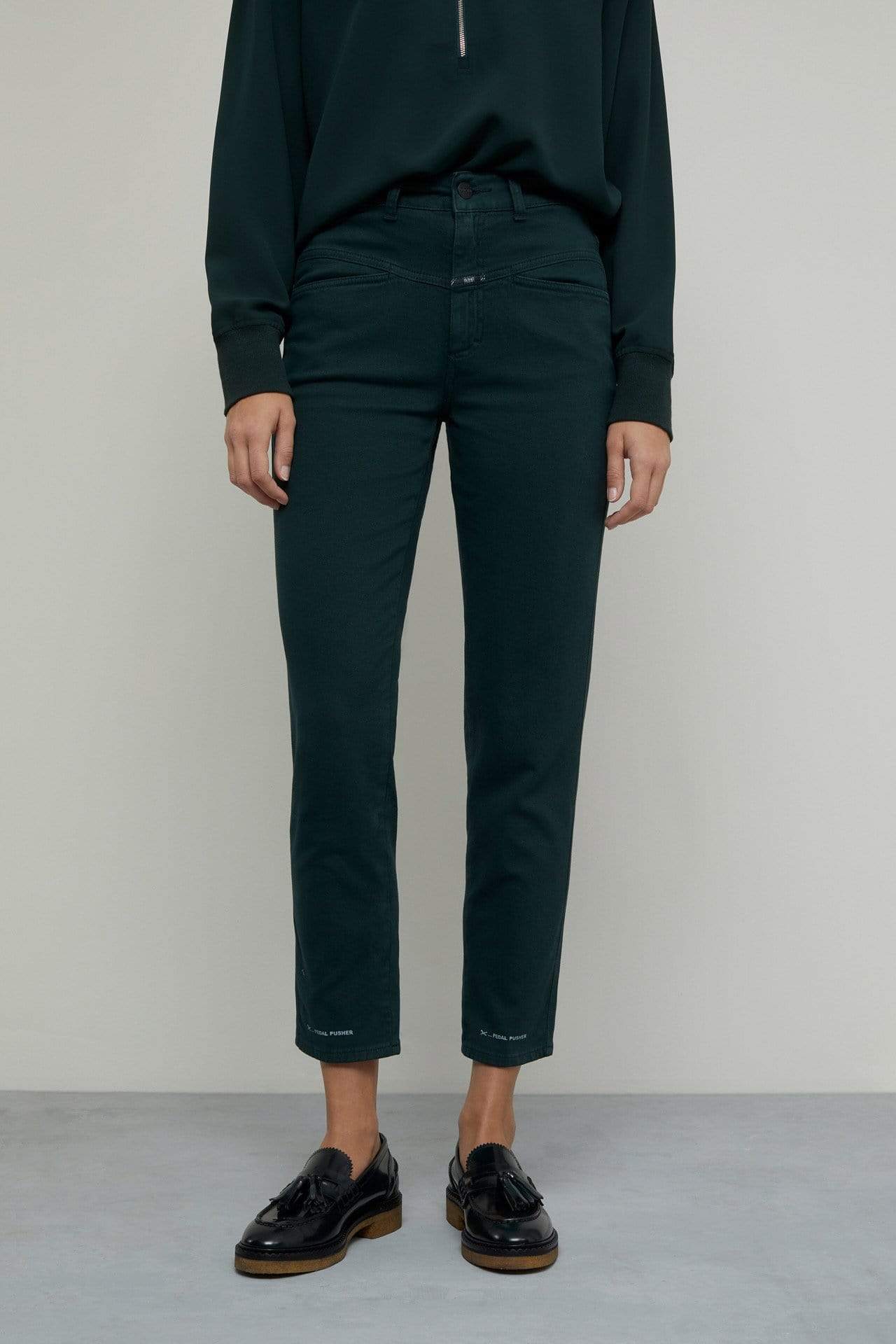 CLOSED Pedal Pusher - Sacramento Green Denim - Sloane Boutique