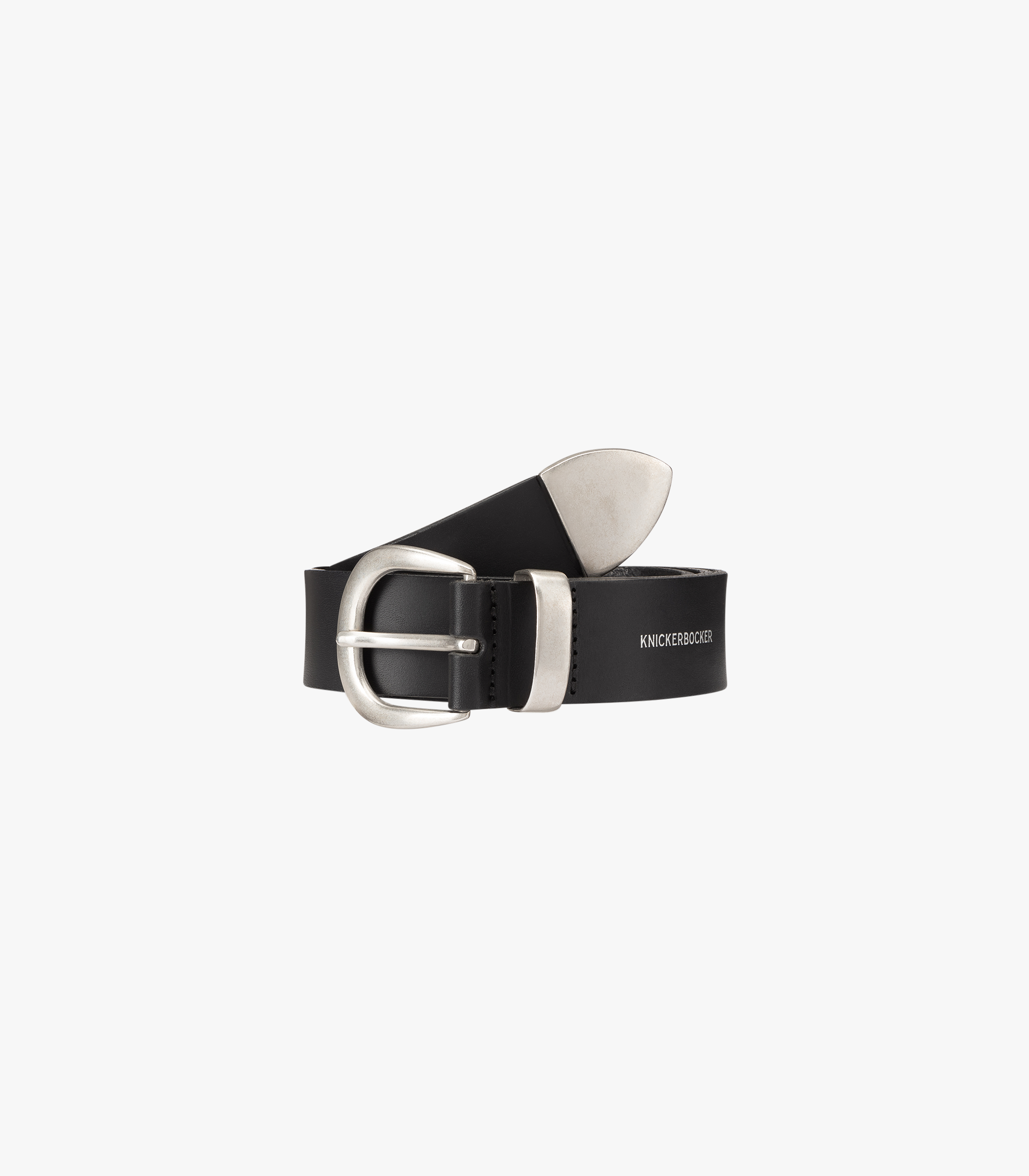 Knickerbocker Men’s Western Belt - Black Leather Accessories - Sloane Boutique