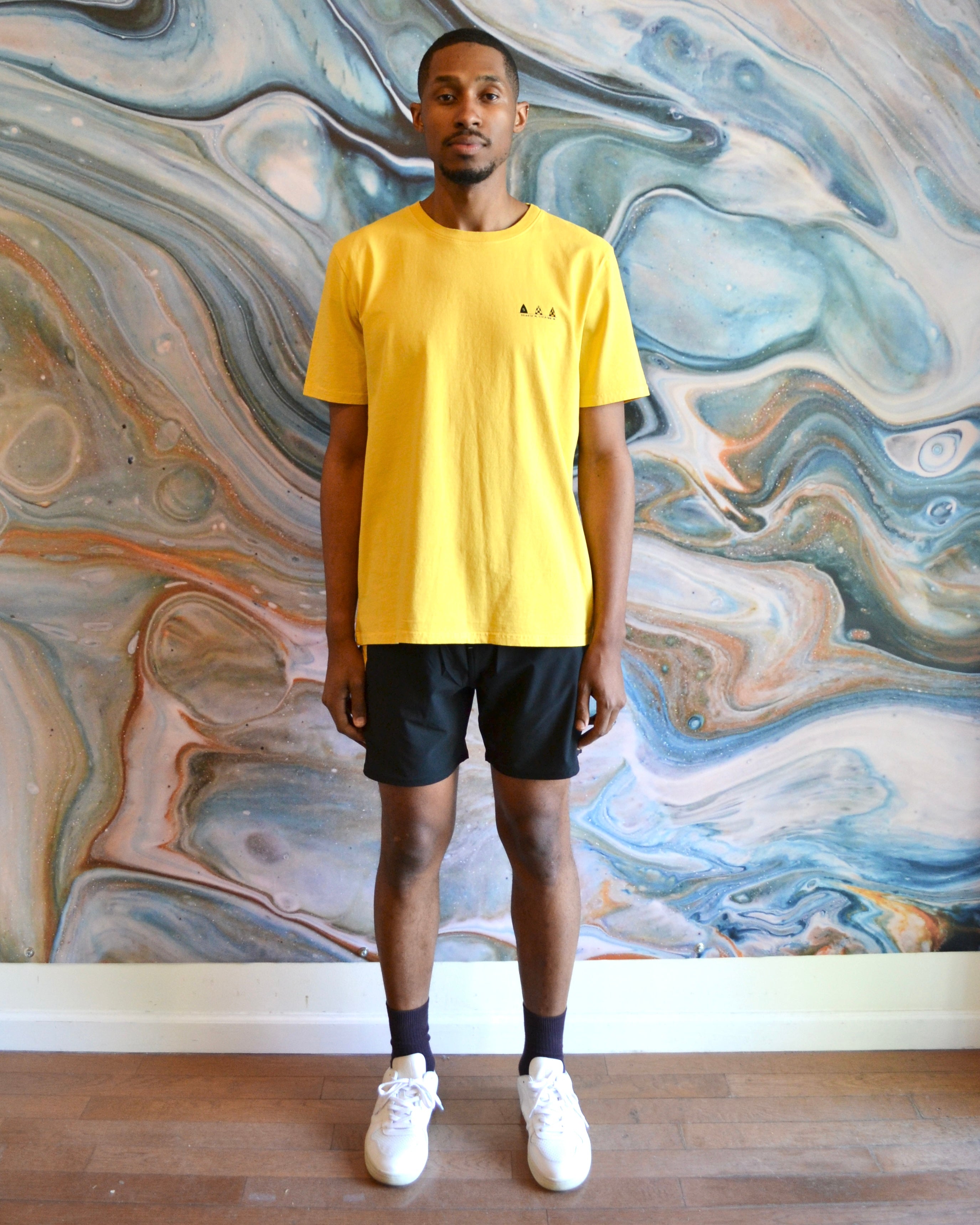 Ola Canvas Men’s Buoy Tee - Burnt Sulfur Men's Tops - Sloane Boutique